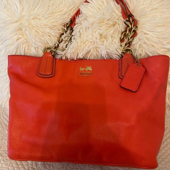Coach Madison Chain Tote K1294-20466 - Picture 1 of 8